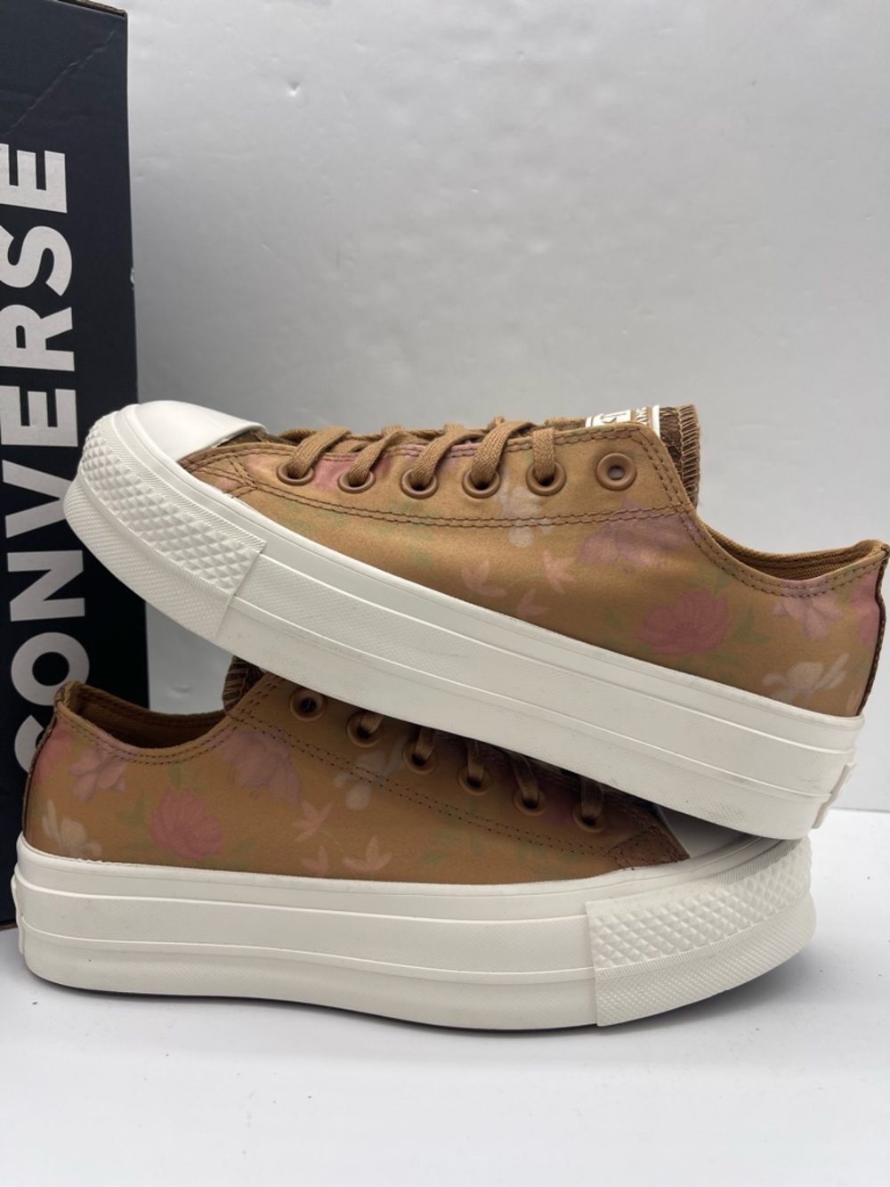 Converse CTAS Lift Ox Platform Sneakers Incensed Egret Grounded A17486F Low Top - Picture 16 of 16